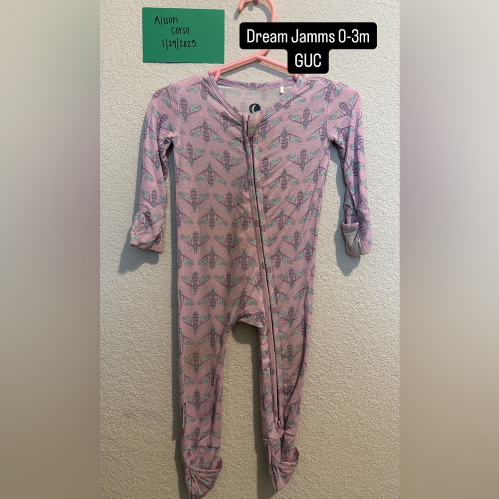 Dream Jamms Bamboo zippy 0-3m